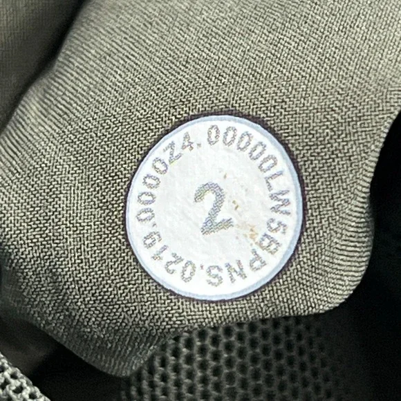 Lululemon On The Fly Pant 27" Women's 2 Green Stretch Drawcord Activewear W5BPNS - Picture 3 of 13